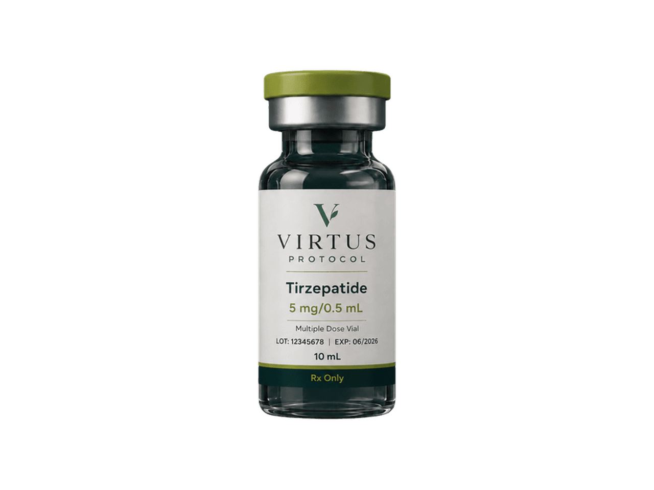 Virtus Protocol Tirzepatide protocol — clinical still life